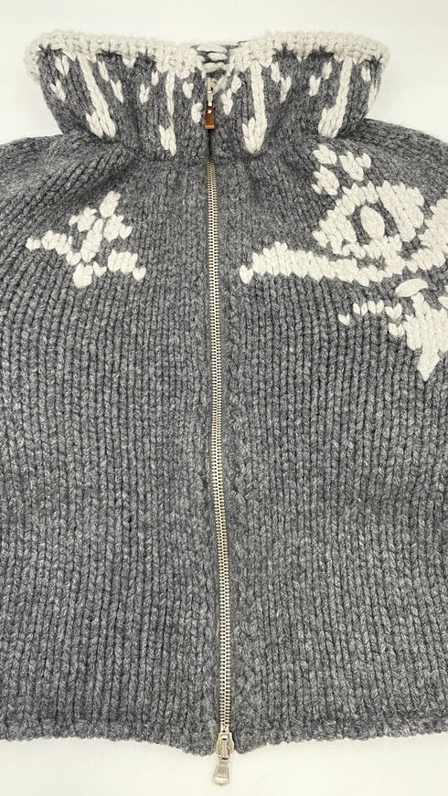 Maglia cropped cashmere