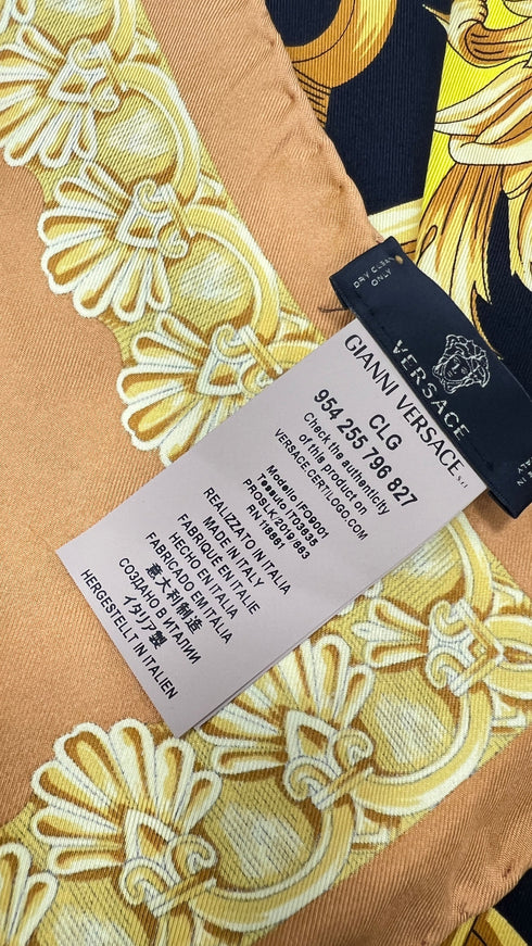 Foulard in seta stampata