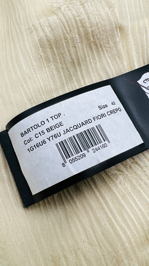 Top "Bartolo" con cartellino