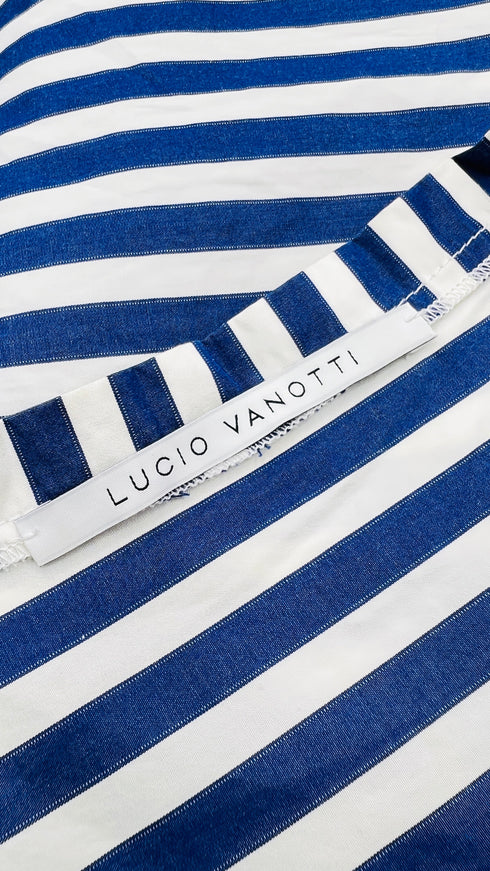 Canotta righe bianco-blu