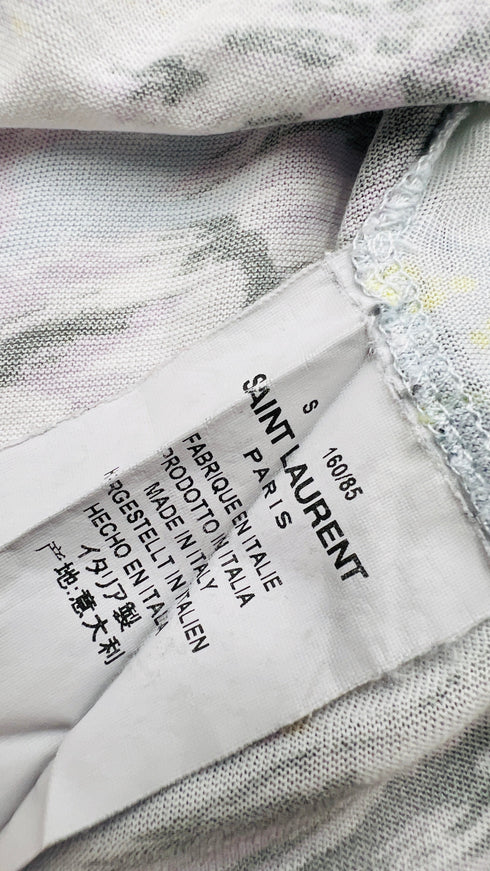 T-shirt stampa tropicale