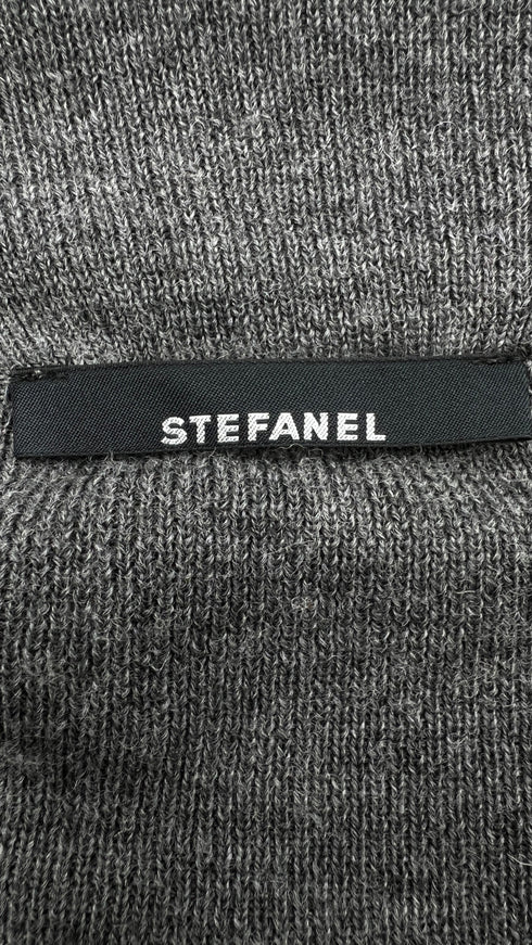 Cardigan maxi scollo