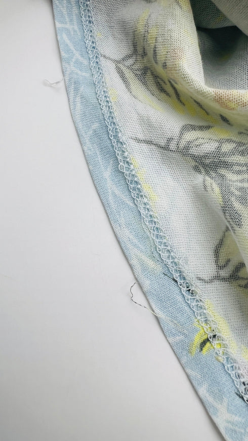 T-shirt stampa tropicale