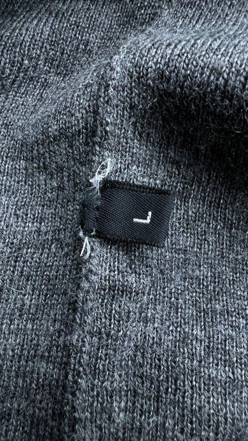 Cardigan maxi scollo