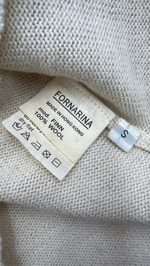 Cardigan in lana animalier