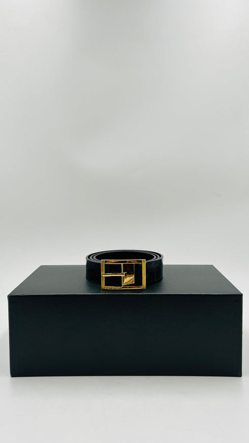 Cintura fibbia oro