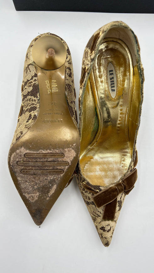 Décolleté pizzo N.37