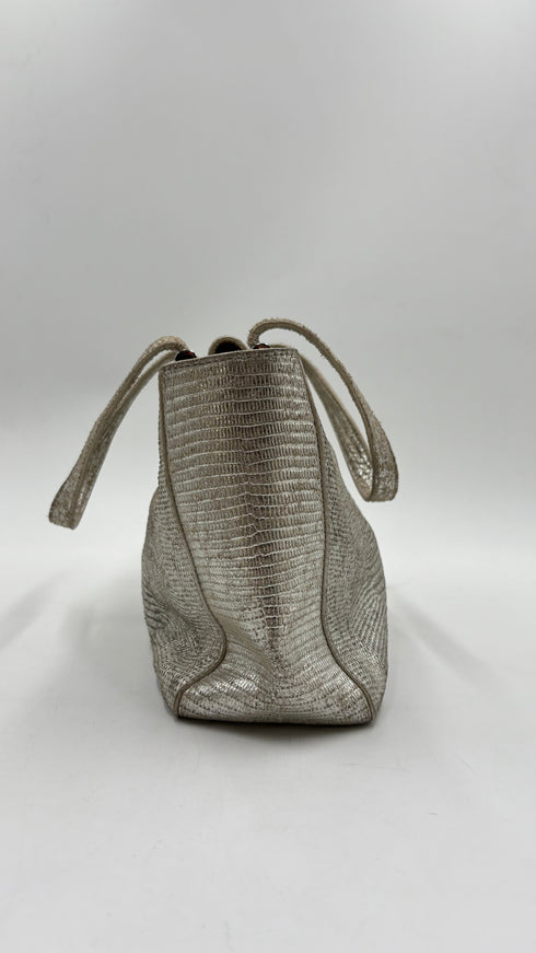 Borsa color argento
