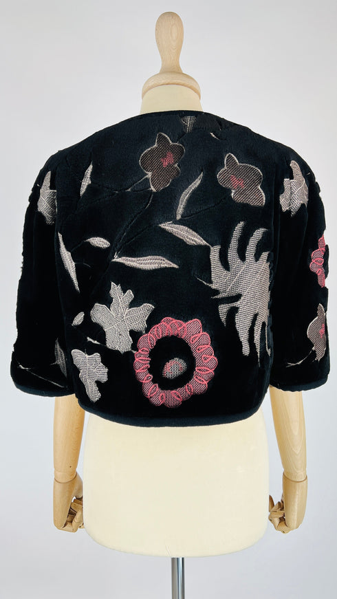 Bloero cropped a fiori