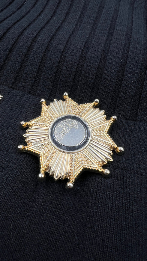 Abito corto con stelle