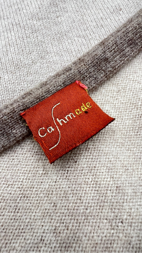 Maglia girocollo cashmere