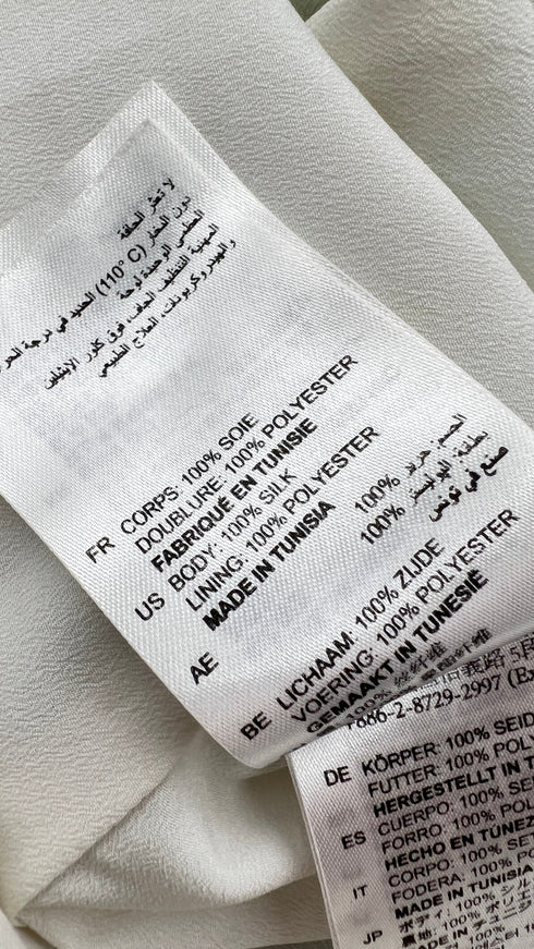 Abito lungo macro floreale