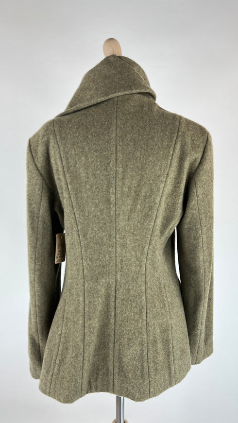 Caban in panno sfoderato