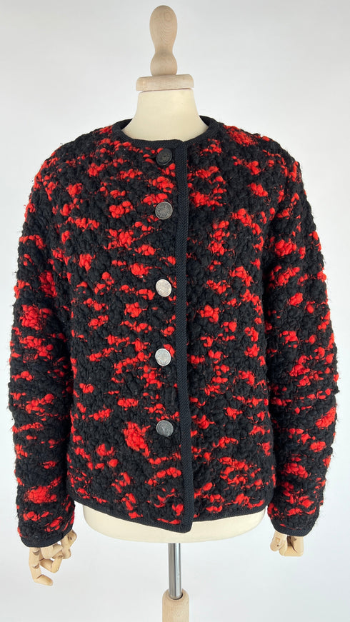 Giacca bouclé vintage