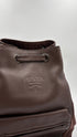 Zaino in pelle/nylon