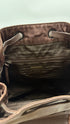 Zaino in pelle/nylon