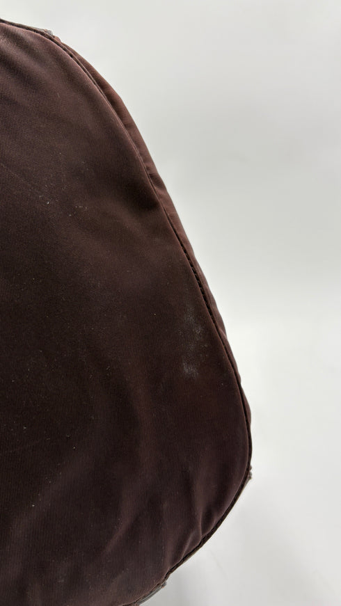 Zaino in pelle/nylon