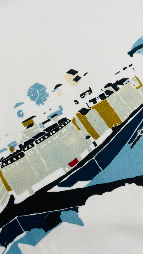 T-shirt stampa Metropoli