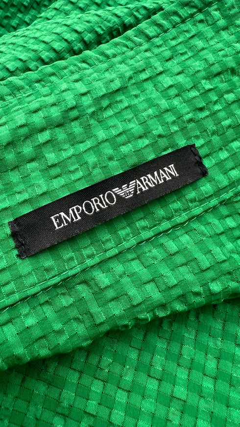 Giacca in tessuto tecnico verde