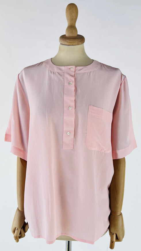 Camicia-polo in seta