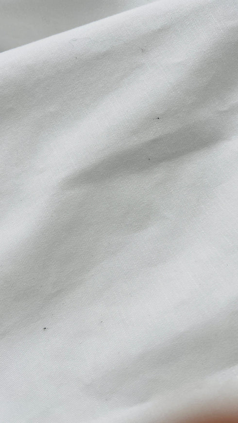Pantagonna in cotone bianco