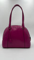 Borsa in pelle magenta