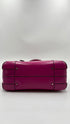 Borsa in pelle magenta