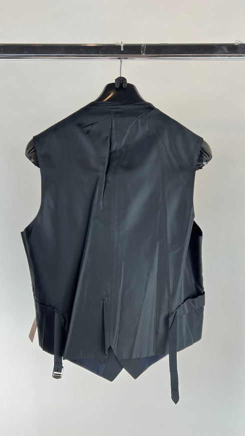 Completo tre pezzi blu