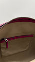 Borsa in pelle magenta
