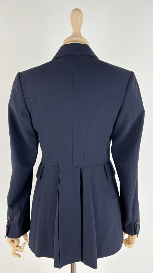 Blazer lana blu
