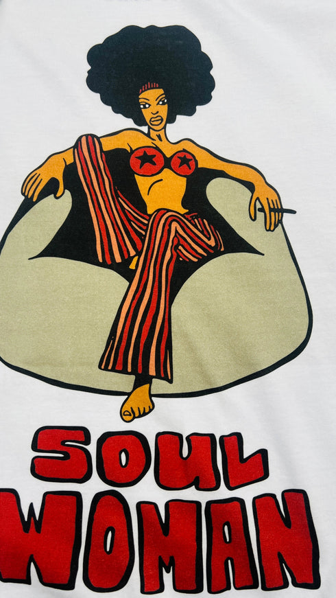 T-shirt "Soul Woman" con cartellino
