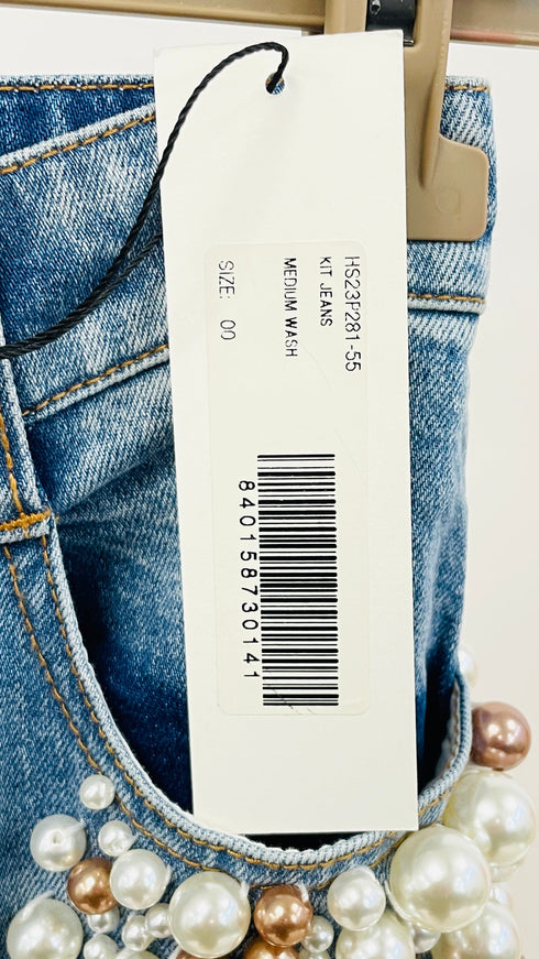 "Kit Jeans" con perle
