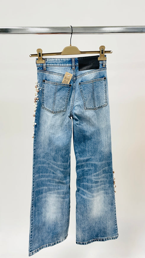 "Kit Jeans" con perle