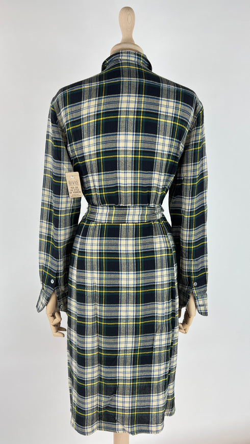 Abito camicia tartan