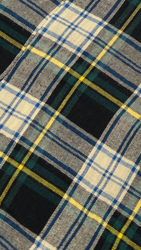 Abito camicia tartan
