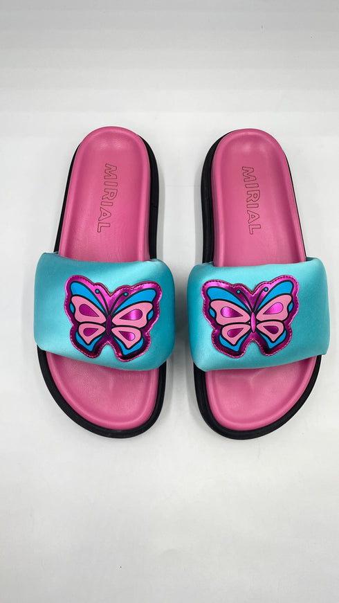Slippers con farfalla N.37