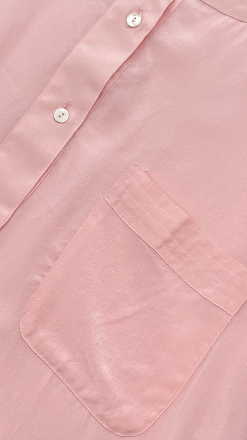 Camicia-polo in seta