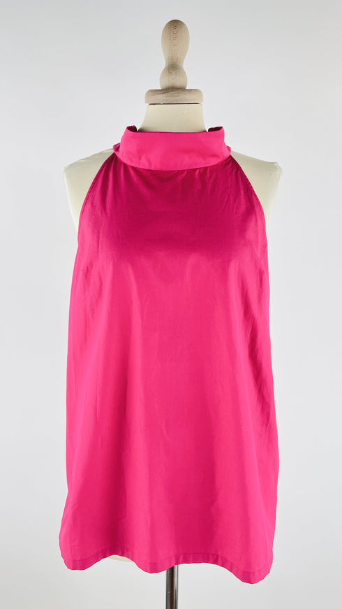 Top fucsia in cotone