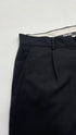Pantaloni nero gamba larga