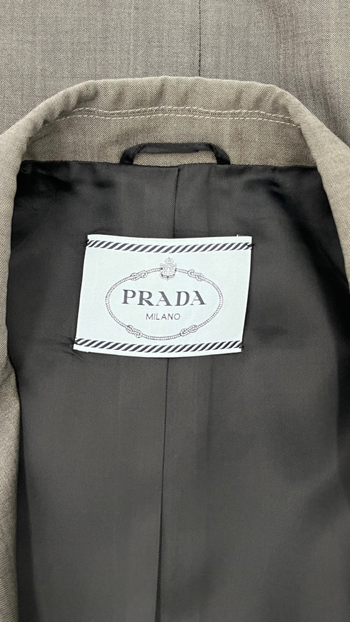 Blazer monopetto fresco lana