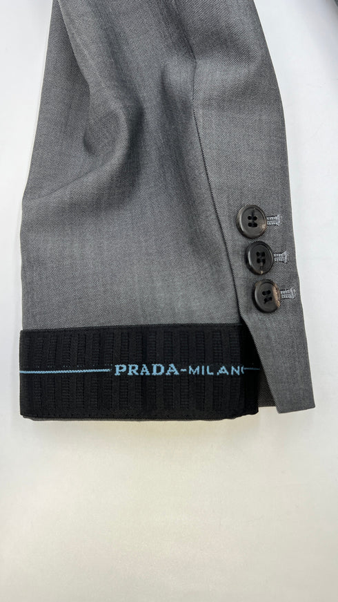 Blazer monopetto fresco lana