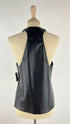 Canotta in eco-pelle