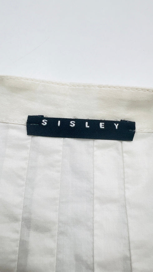 Camicia girocollo smanicata