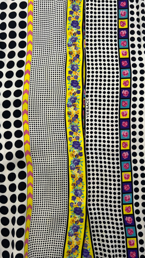 Camicia smanicata pois e fiori