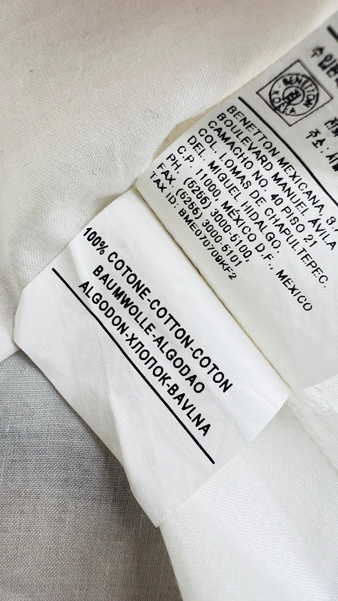 Camicia girocollo smanicata