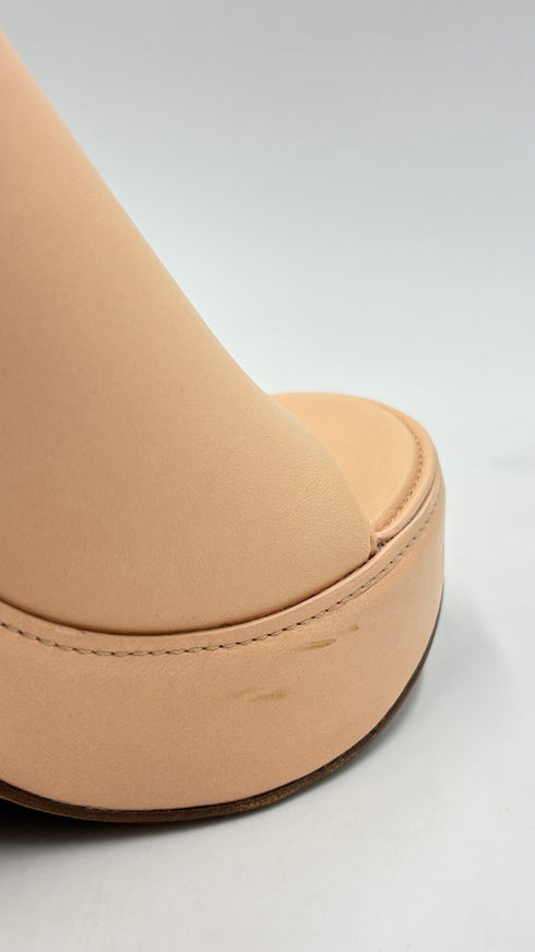 Mules in pelle N°38