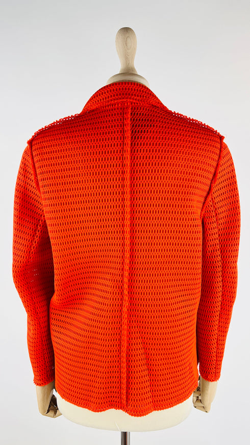 Blazer in mesh sfoderato