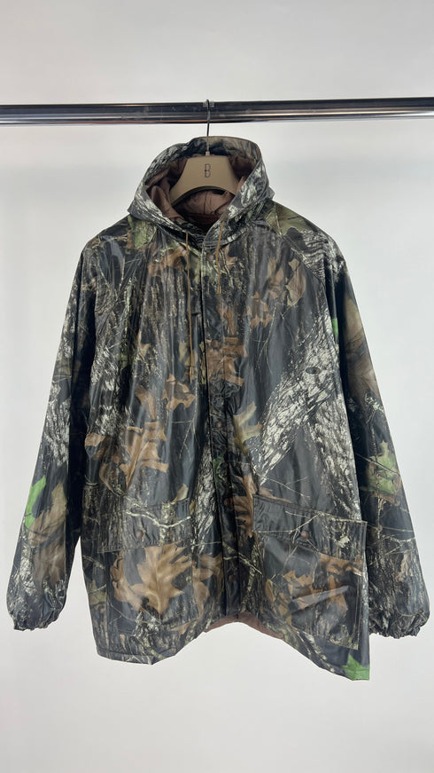 Giaccone impermeabile cappuccio