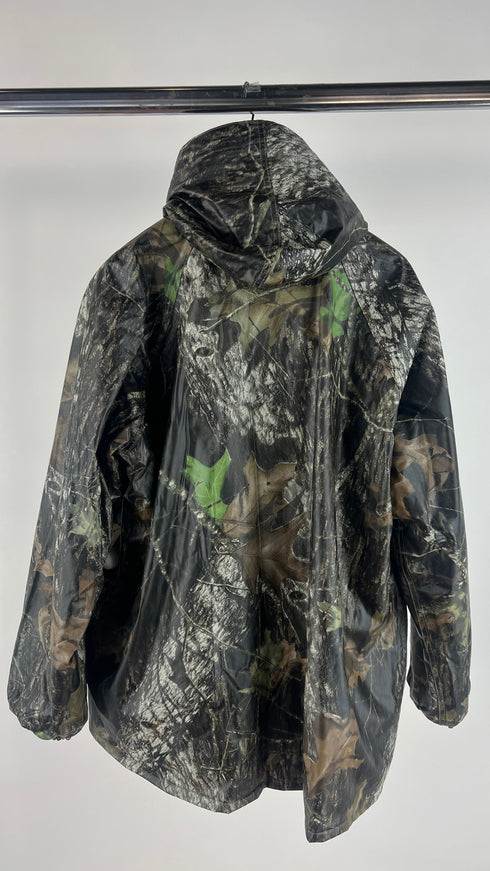 Giaccone impermeabile cappuccio