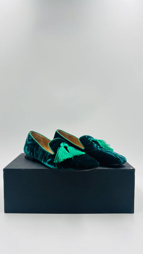 Slippers in velluto N.37